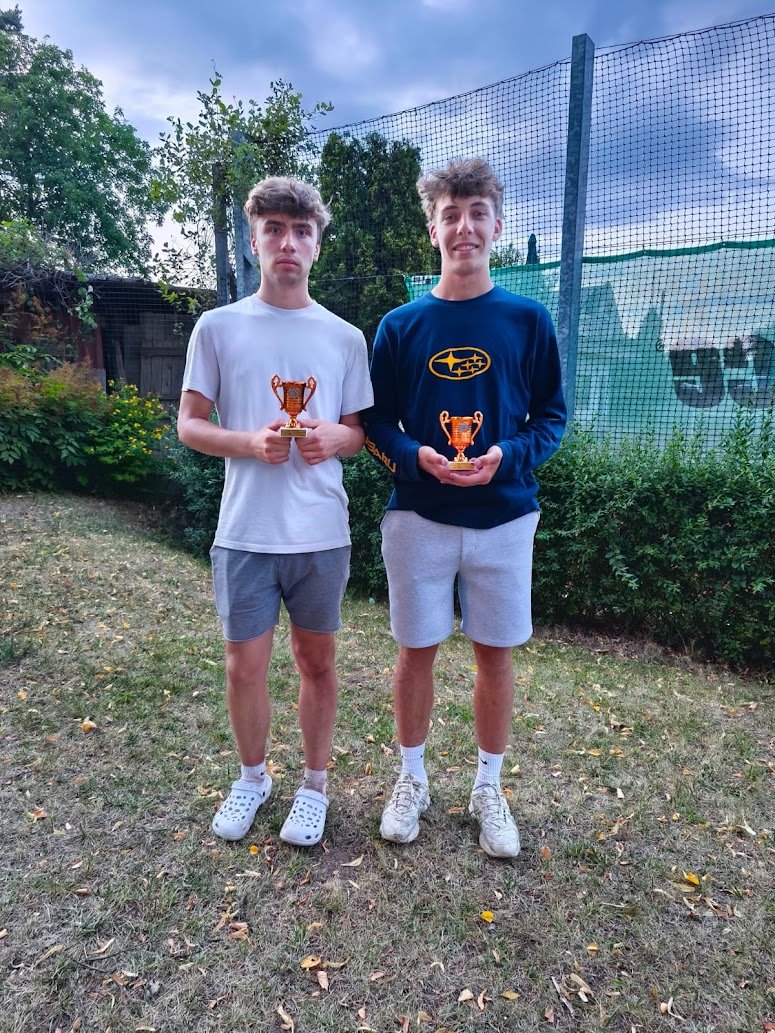 Semifinalisté - Vojta Jareš a Matěj Tůma